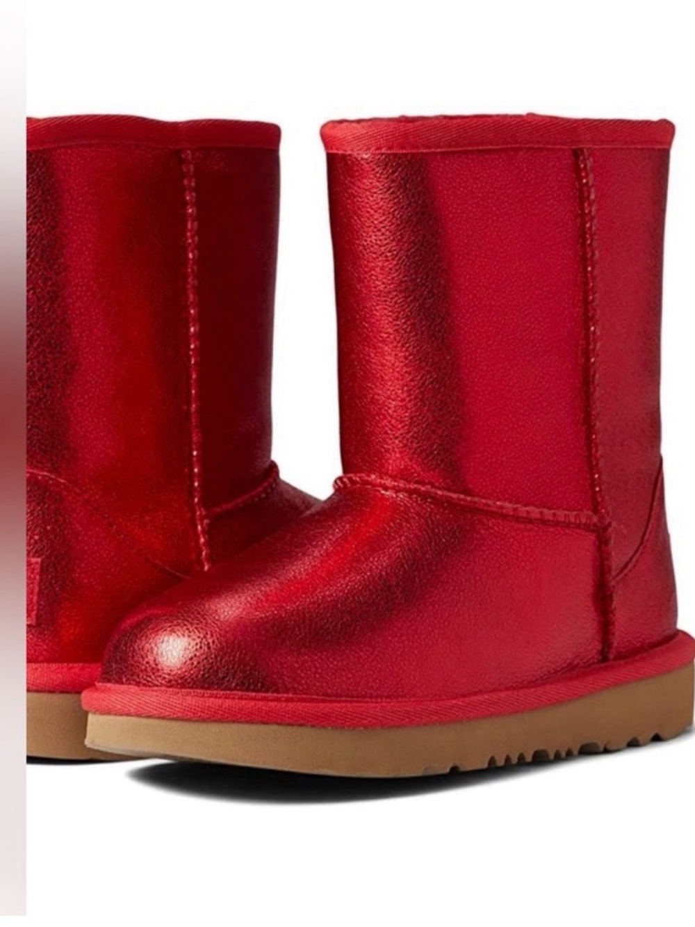 UGG Red Metallic Red Boots